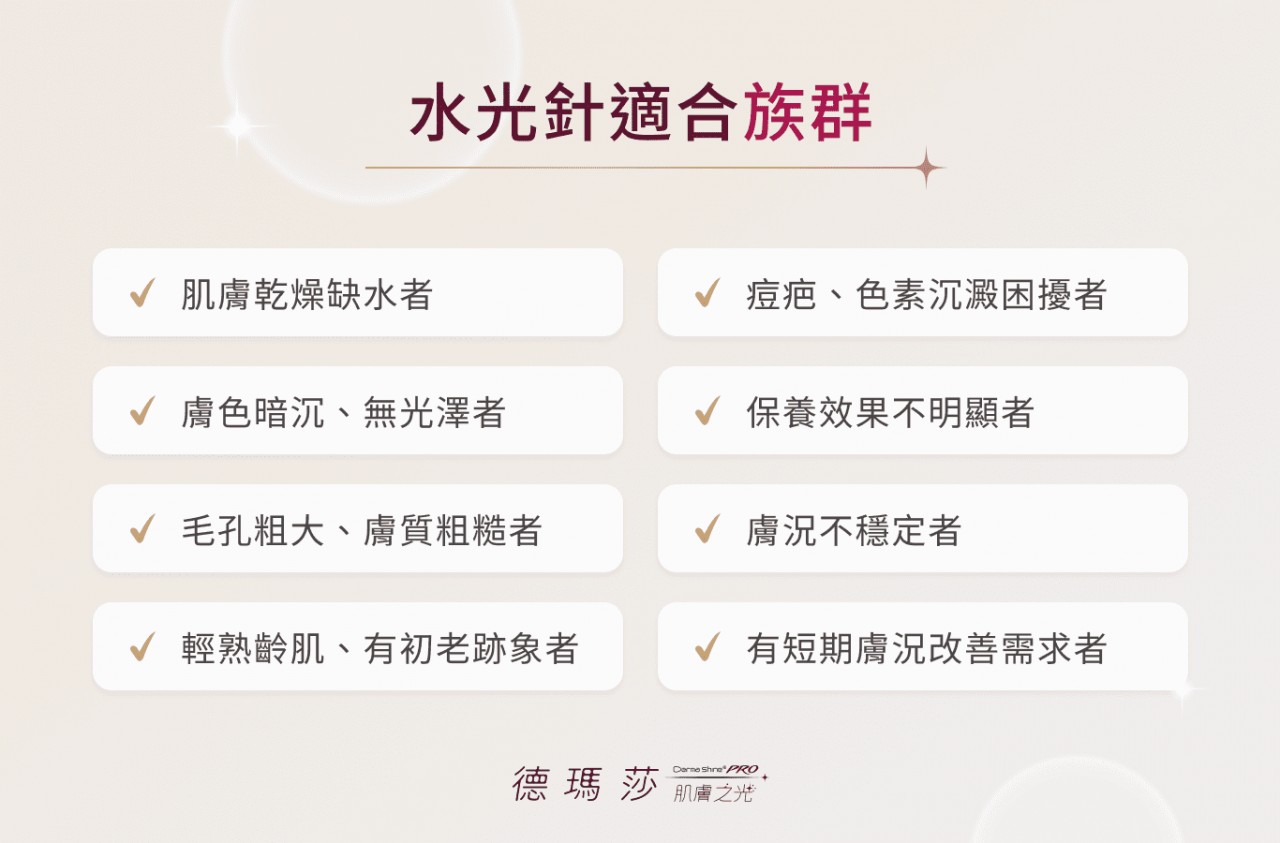 水光針適合族群