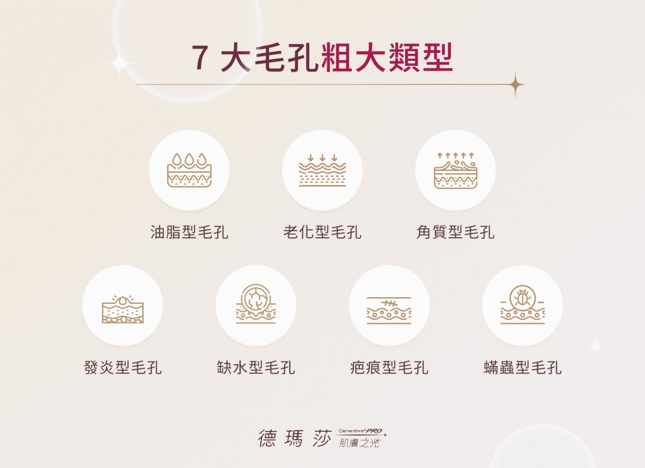 7 大毛孔類型
